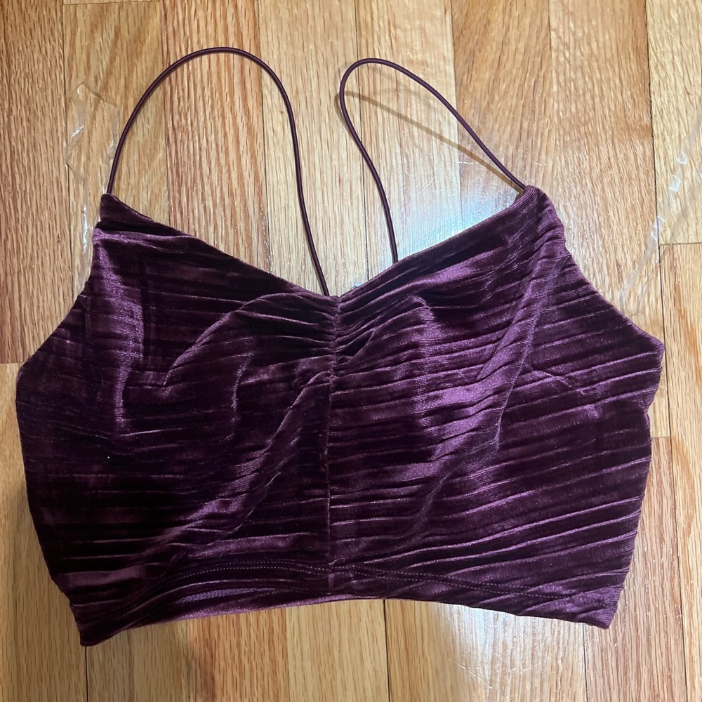 Cropped tank top
